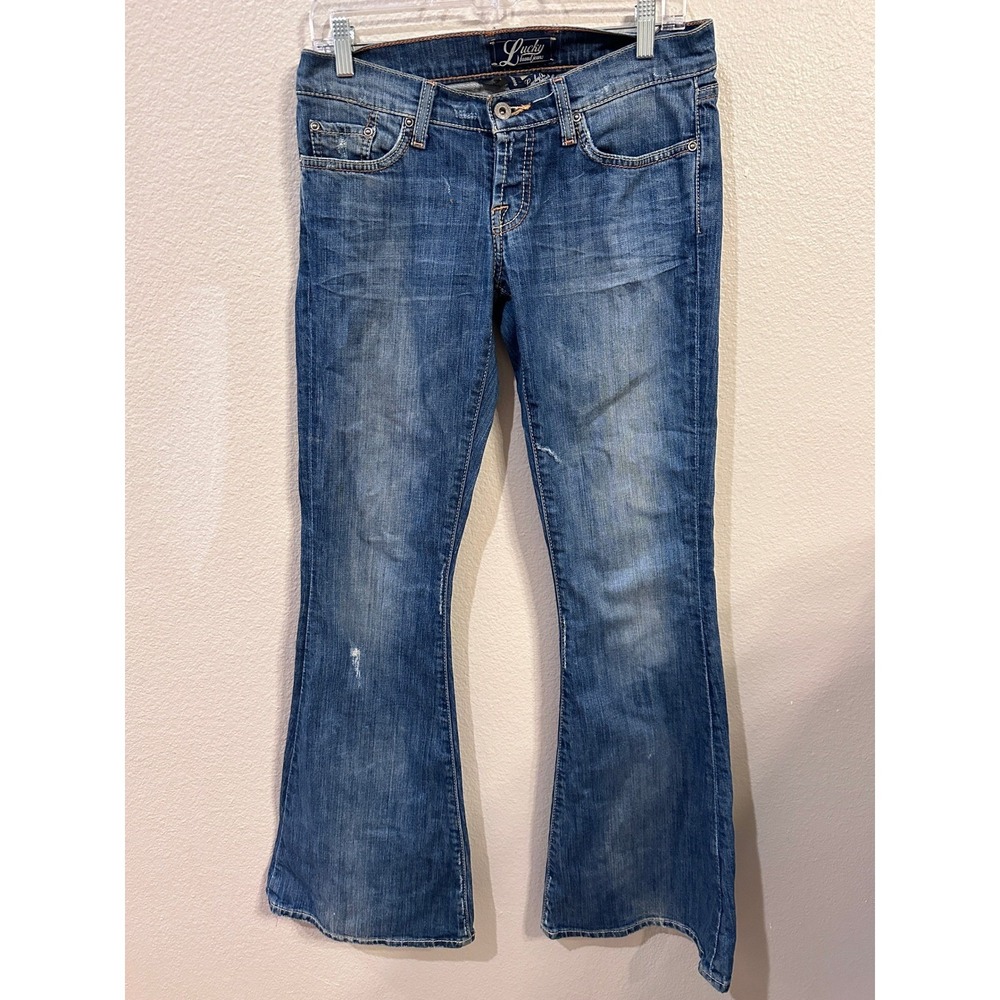 Lucky Brand Womens Jeans Size 4/27 Bootcut Denim Blue Low Rise